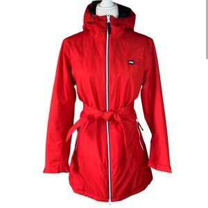 Helly Hansen Primaloft Insulated Raincoat in Red Women’s Large